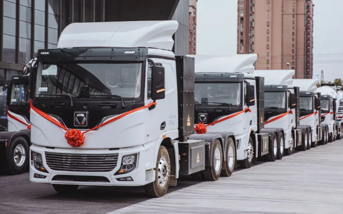 “綠”見安徽！百臺(tái)徐工新能源牽引車強(qiáng)勢入駐